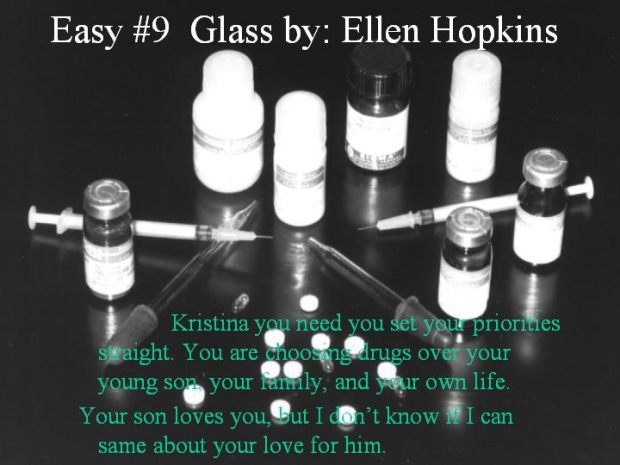 glass by ellen hopkins. Easy #9 Glass: Ellen Hopkins