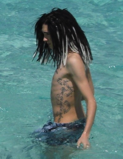 It's Bill's new tattoo.