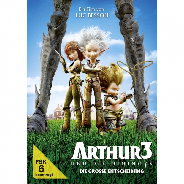 arthur 3 dvd. Arthur und die Minimoys 3 DVD